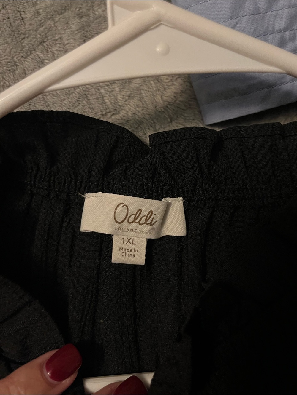 Oddi Black Women's Blouse, 1XL